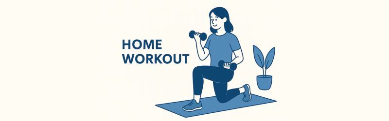 自宅でトレーニング